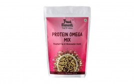 True Elements Protein Omega Mix Roasted Flax & Watermelon Seeds  Pack  125 grams